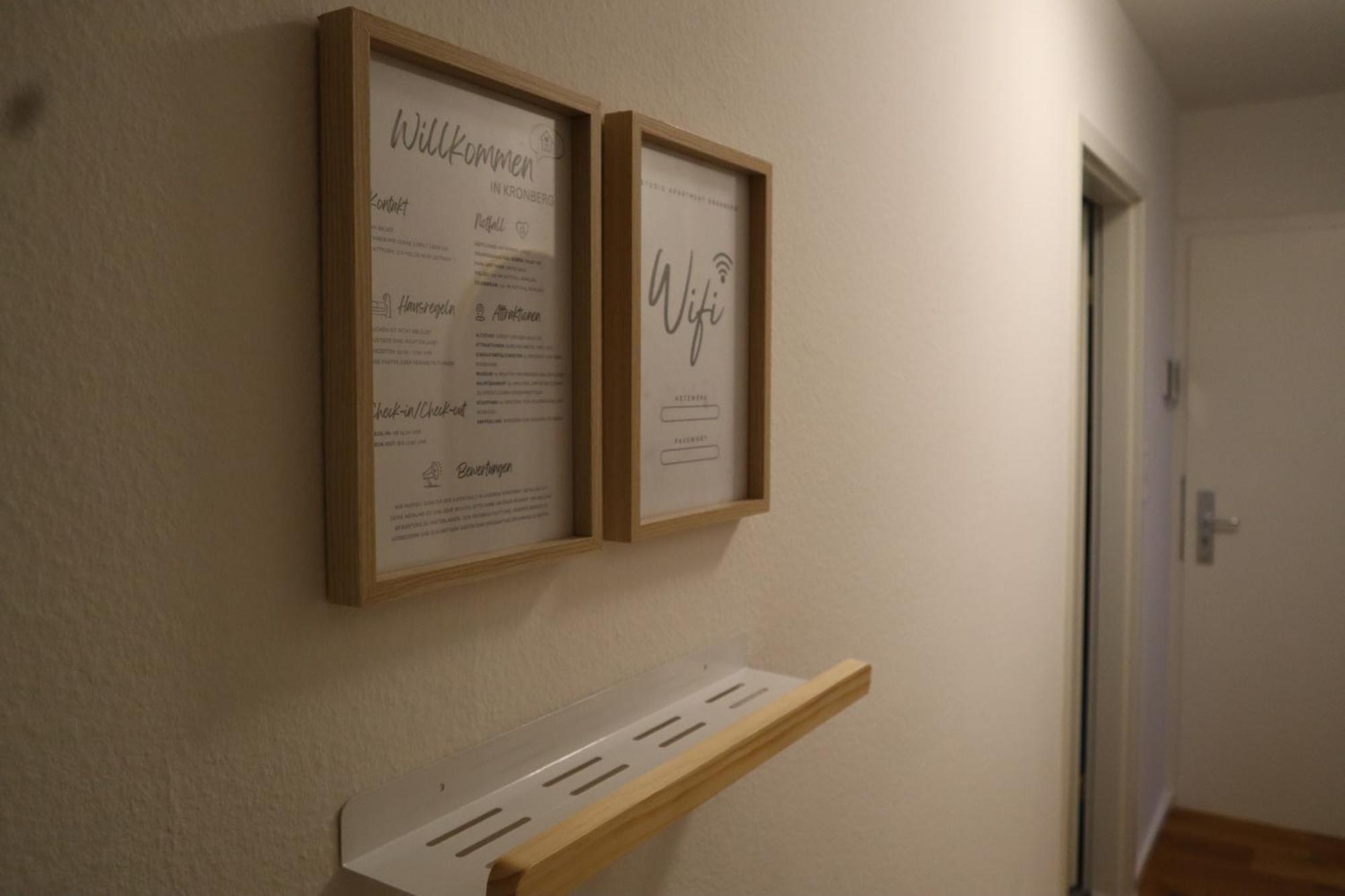Gemuetliches Boho Studio Apartment In Der Altstadt Kronbergs Кронберґ-ім-Таунус Екстер'єр фото